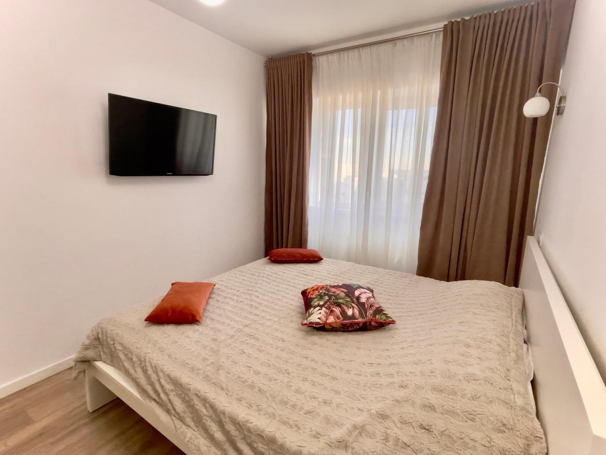 Piazza Vista - Granvia Park Apartman Bukarest Kültér fotó