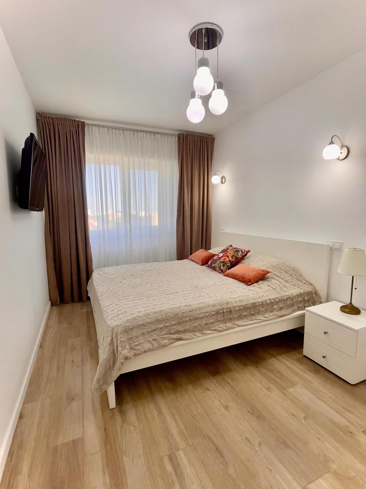 Piazza Vista - Granvia Park Apartman Bukarest Kültér fotó